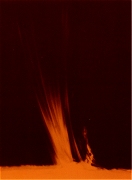 Eruptive prominence