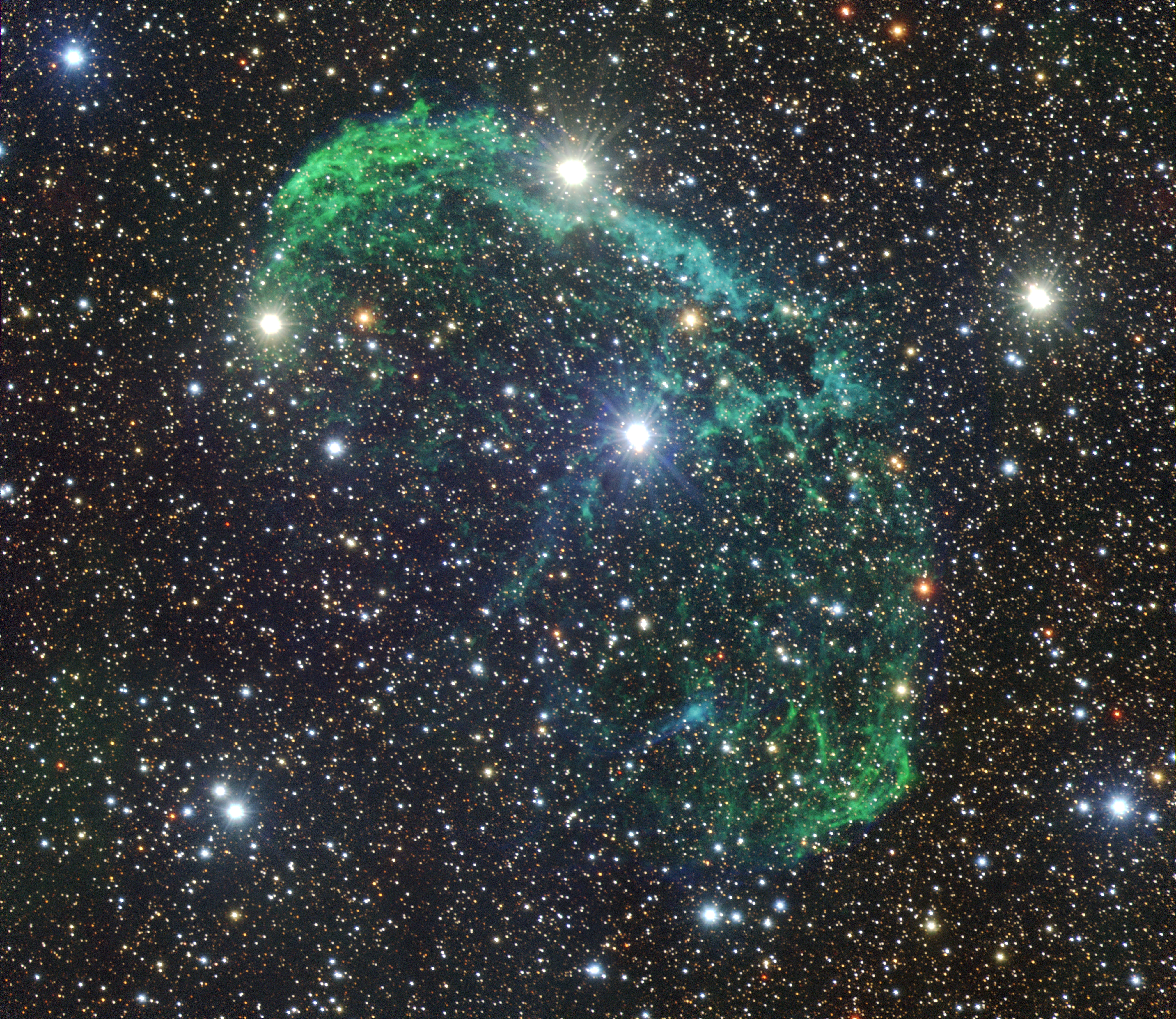 星 WR 136, NGC 6888 | 京都大学 岡山天文台