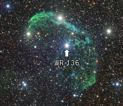 ウォルフ・ライエ星 WR 136