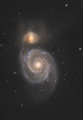 M51 子持ち銀河