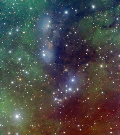 NGC 6914 星形成領域