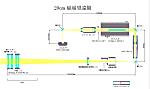 20cm磁場望遠鏡光路図(全体像)