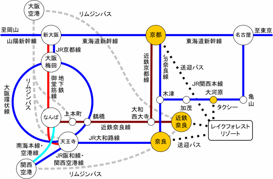 鉄道路線図